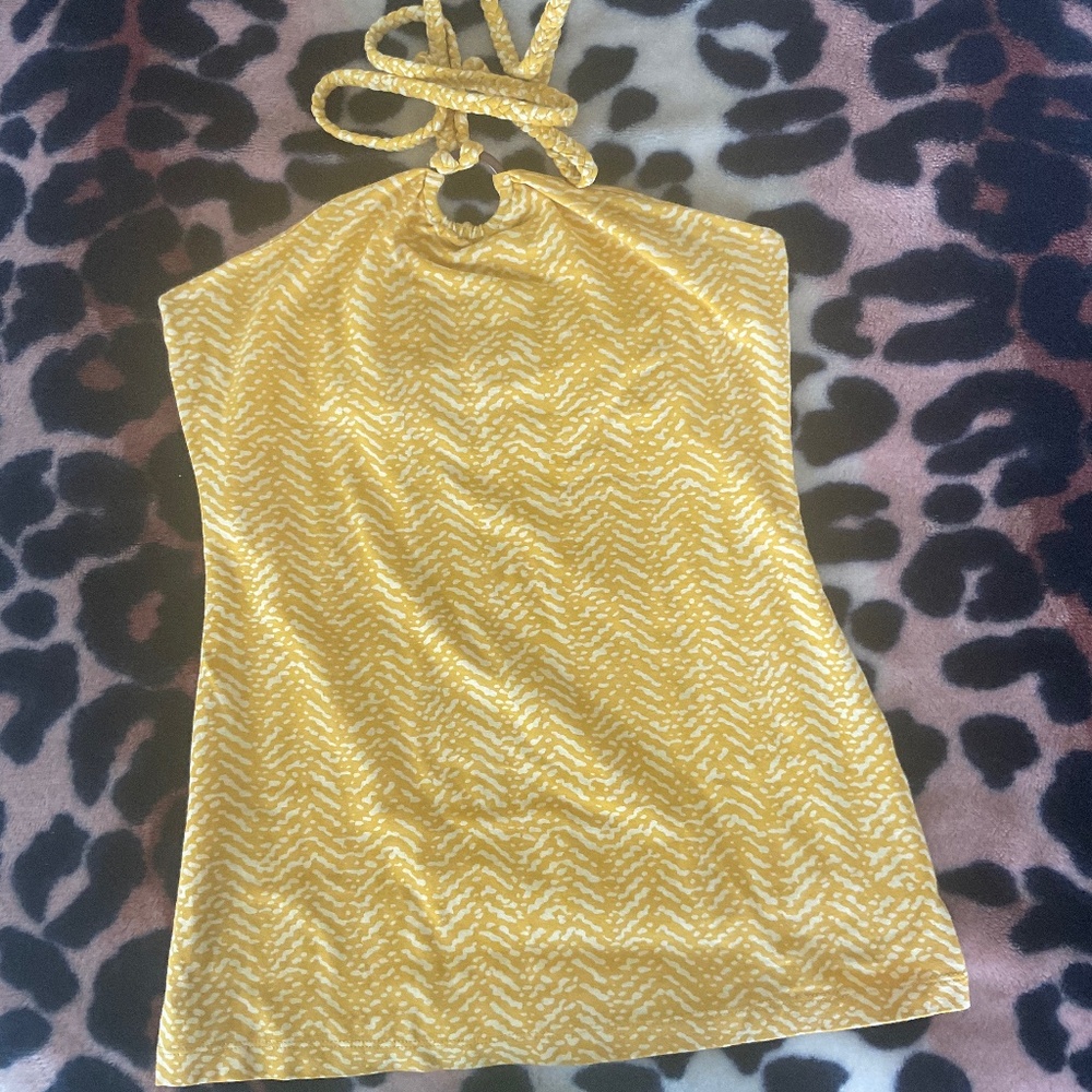Banana republic, Mustard Tube top, Small